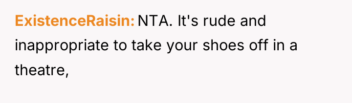 ExistenceRaisin NTA. It's rude and inappropriate to take your shoes...