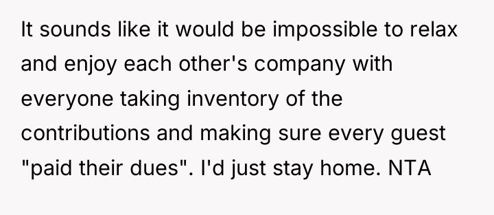 It sounds like it would be impossible to relax and...