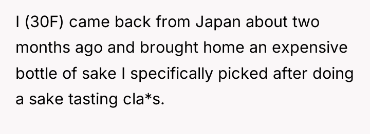 I (30F) came back from Japan about two months ago...