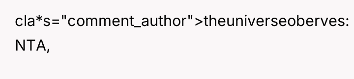 cla*s="comment_author">theuniverseoberves: NTA,