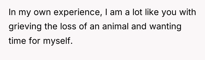 In my own experience, I am a lot like you...