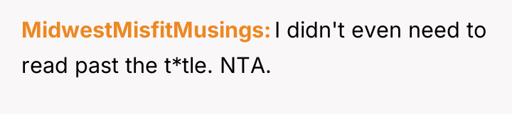 MidwestMisfitMusings I didn't even need to read past the t*tle....