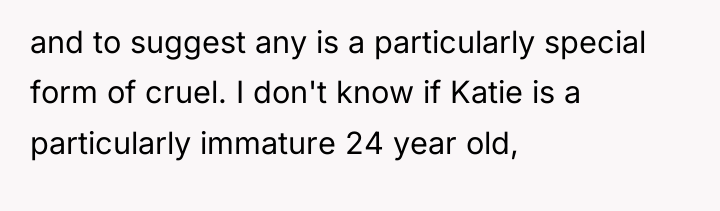 and to suggest any is a particularly special form of...