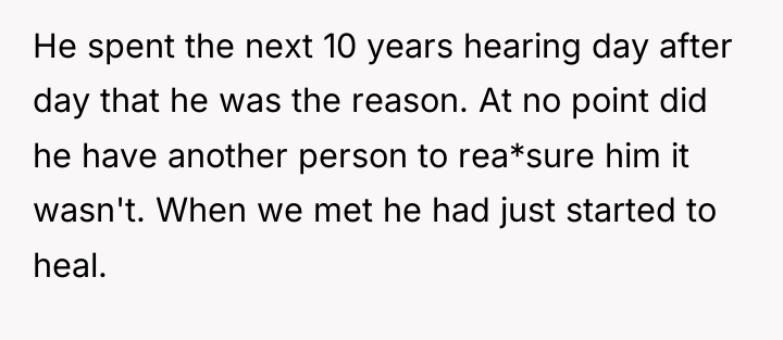 He spent the next 10 years hearing day after day...