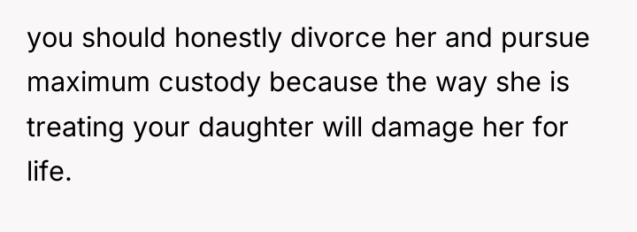 you should honestly divorce her and pursue maximum custody because...