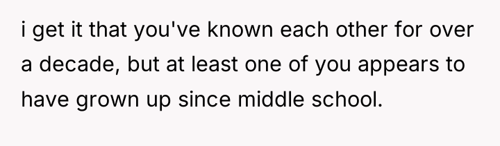 i get it that you've known each other for over...