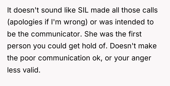 It doesn't sound like SIL made all those calls (apologies...