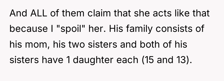 And ALL of them claim that she acts like that...