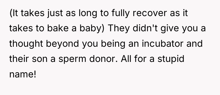 (It takes just as long to fully recover as it...