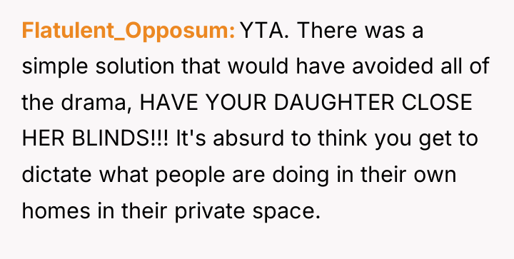 Flatulent_Opposum YTA. There was a simple solution that would have...