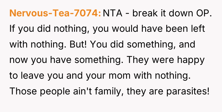 Nervous-Tea-7074 NTA - break it down OP. If you did...