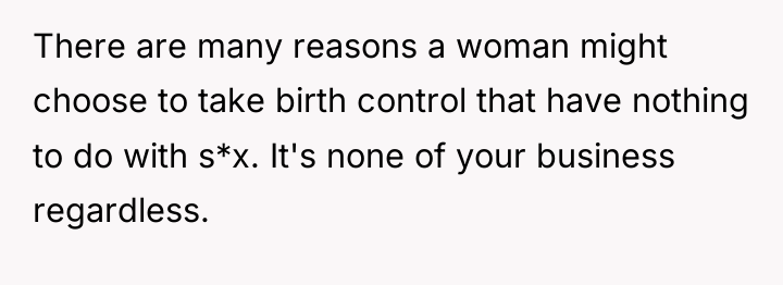 There are many reasons a woman might choose to take...