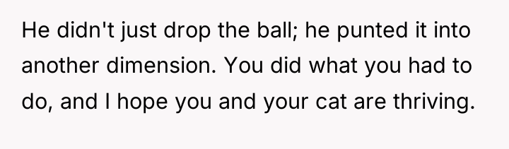 He didn't just drop the ball; he punted it into...
