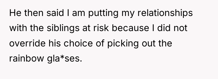 He then said I am putting my relationships with the...