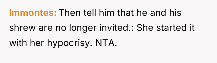 lmmontes Then tell him that he and his shrew are...