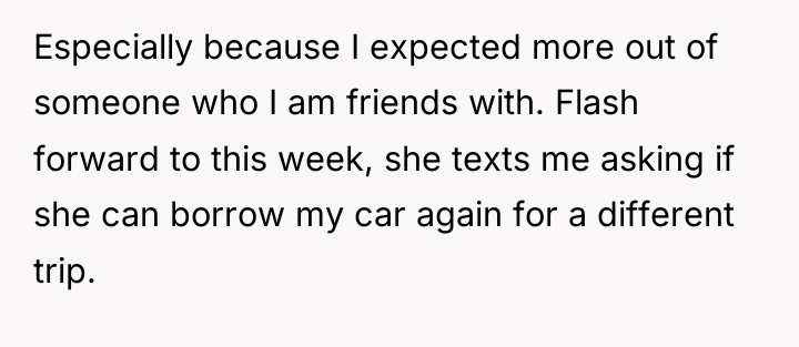 Especially because I expected more out of someone who I...