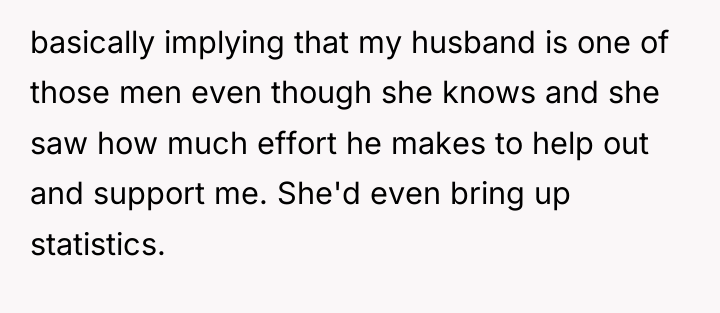 basically implying that my husband is one of those men...