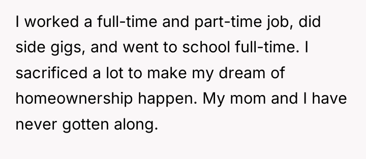 I worked a full-time and part-time job, did side gigs,...