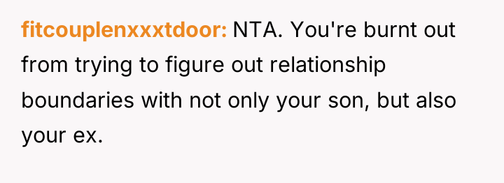 fitcouplenxxxtdoor NTA. You're burnt out from trying to figure out...