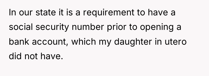 In our state it is a requirement to have a...