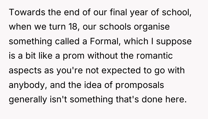 Towards the end of our final year of school, when...
