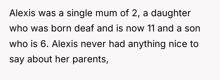 Alexis was a single mum of 2, a daughter who...