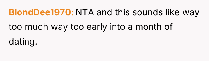 BlondDee1970 NTA and this sounds like way too much way...