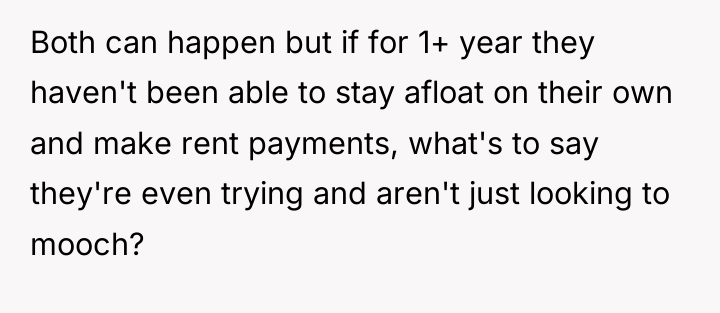 Both can happen but if for 1+ year they haven't...