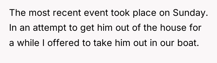 The most recent event took place on Sunday. In an...