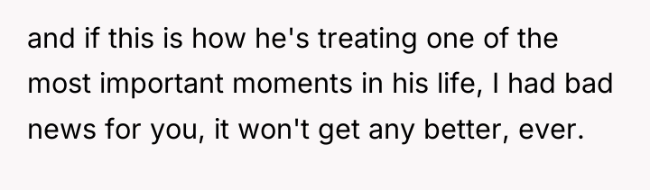 and if this is how he's treating one of the...