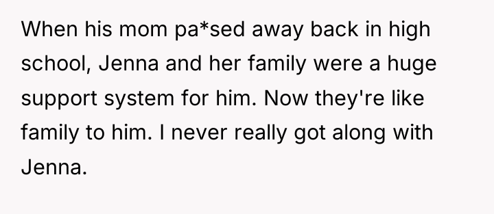 When his mom pa*sed away back in high school, Jenna...