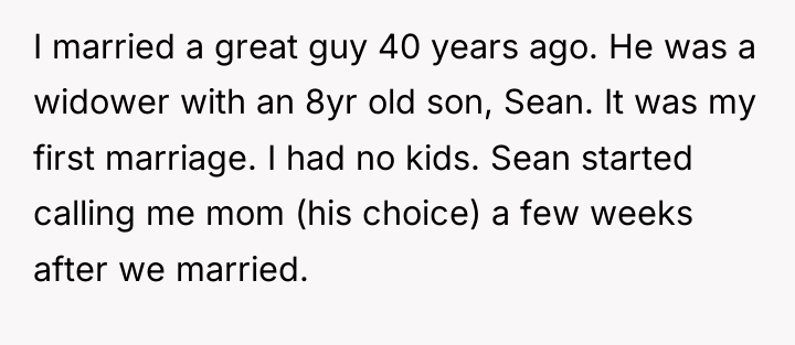 I married a great guy 40 years ago. He was...