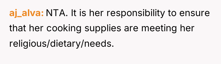 aj_alva NTA. It is her responsibility to ensure that her...