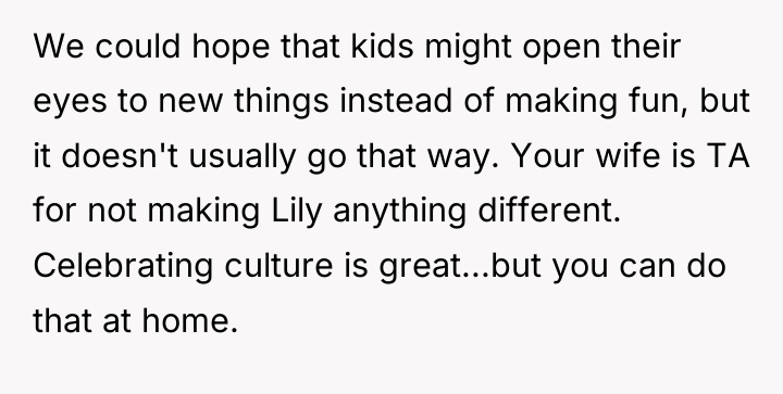 We could hope that kids might open their eyes to...