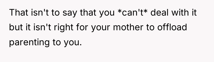 That isn't to say that you *can't* deal with it...