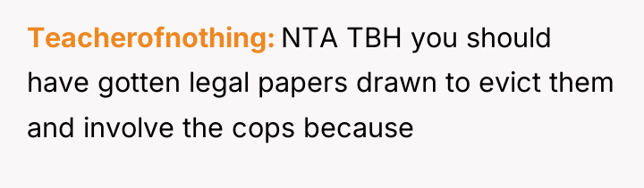 Teacherofnothing NTA TBH you should have gotten legal papers drawn...