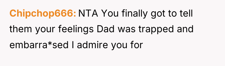 Chipchop666 NTA You finally got to tell them your feelings...