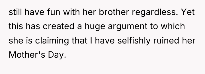 still have fun with her brother regardless. Yet this has...