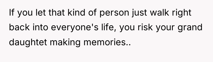 If you let that kind of person just walk right...