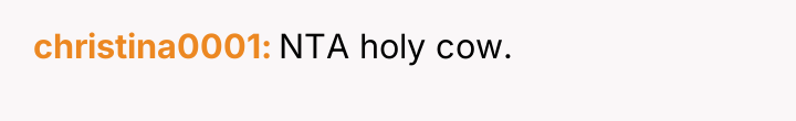 christina0001 NTA holy cow.