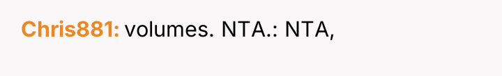 Chris881 volumes. NTA.: NTA,
