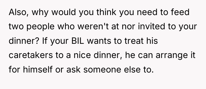 Also, why would you think you need to feed two...