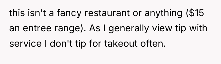 this isn't a fancy restaurant or anything ($15 an entree...