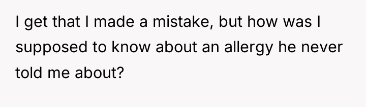 I get that I made a mistake, but how was...