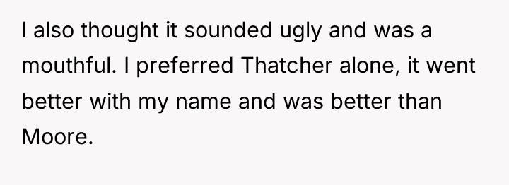I also thought it sounded ugly and was a mouthful....