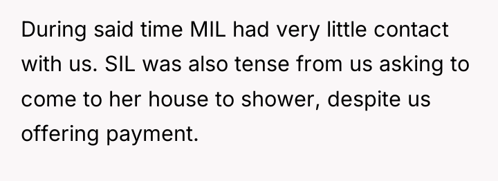 During said time MIL had very little contact with us....
