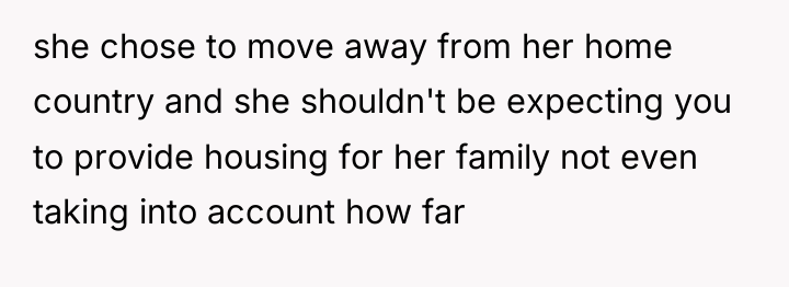 she chose to move away from her home country and...