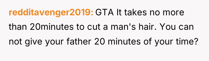 redditavenger2019 GTA It takes no more than 20minutes to cut...