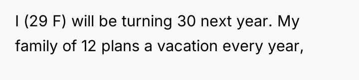 I (29 F) will be turning 30 next year. My...