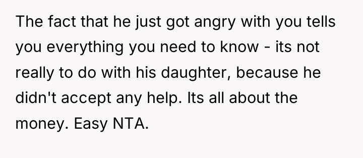 The fact that he just got angry with you tells...